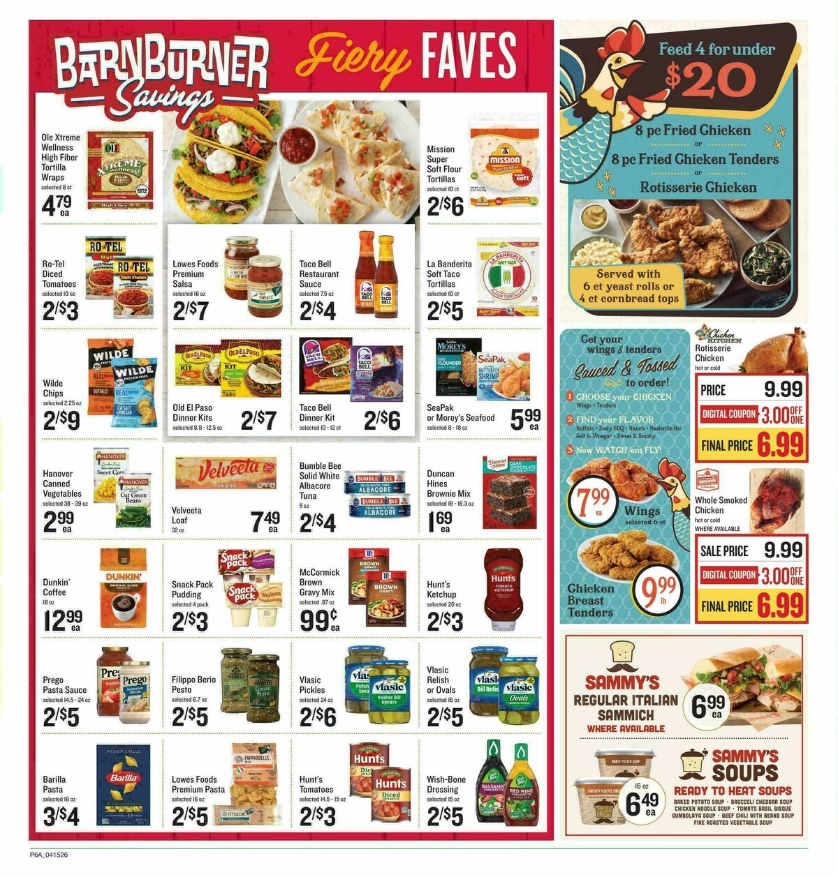 Lowes Foods Weekly Ad from April 15