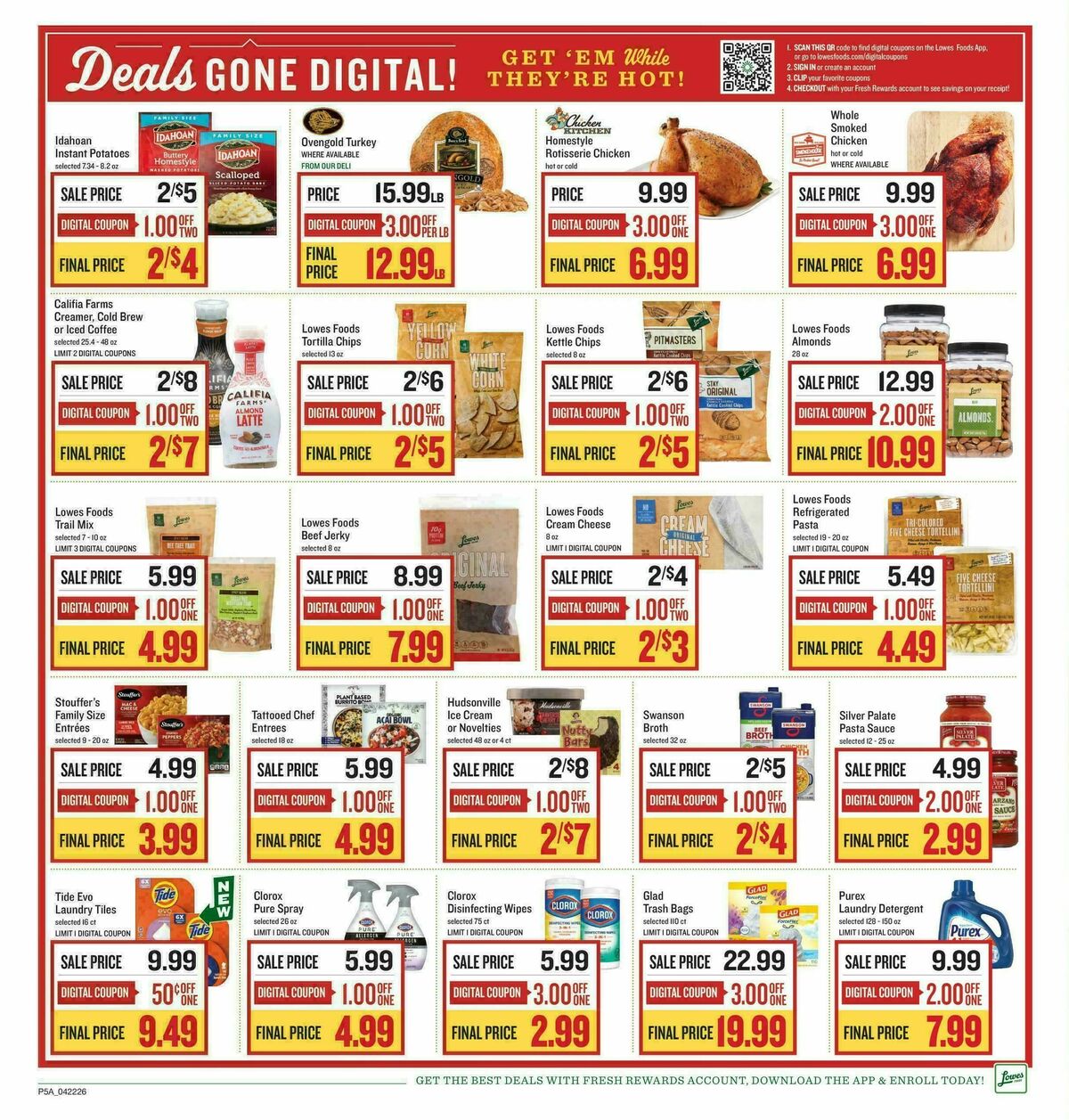 Lowes Foods Weekly Ad from April 22