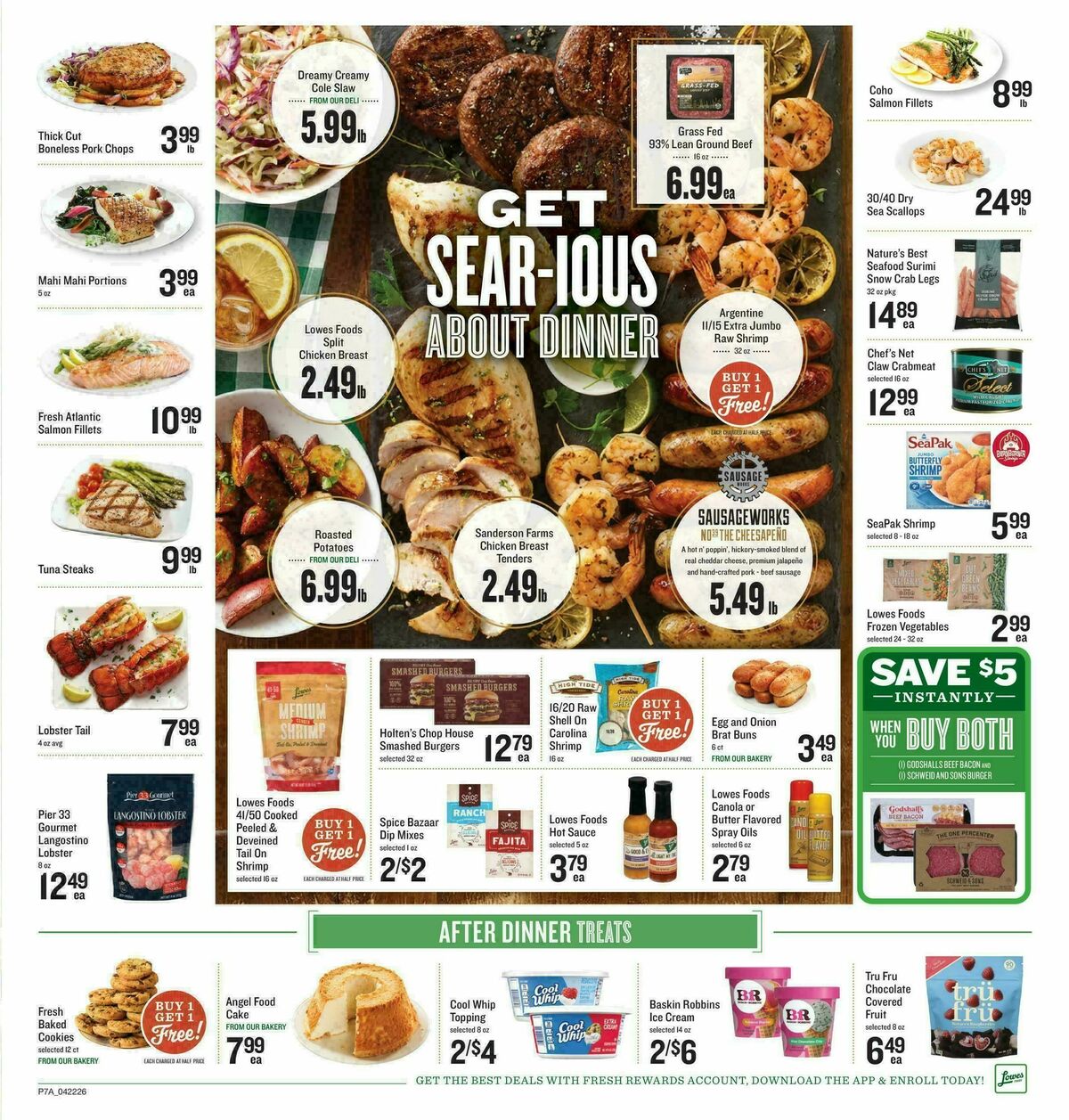 Lowes Foods Weekly Ad from April 22