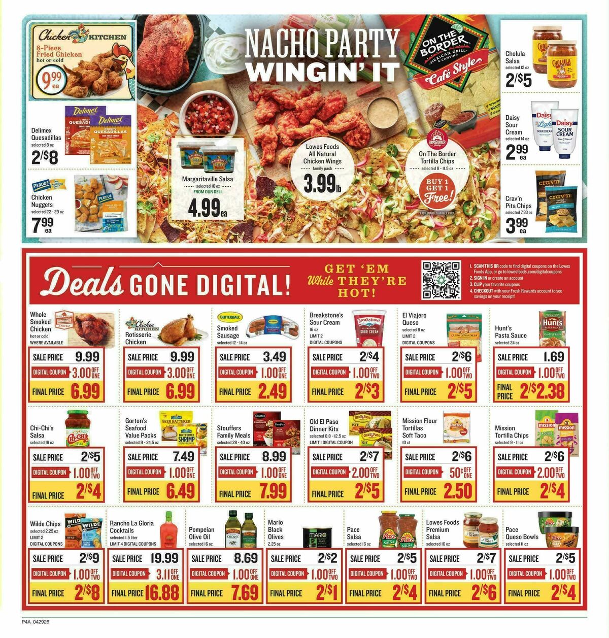 Lowes Foods Weekly Ad from April 29