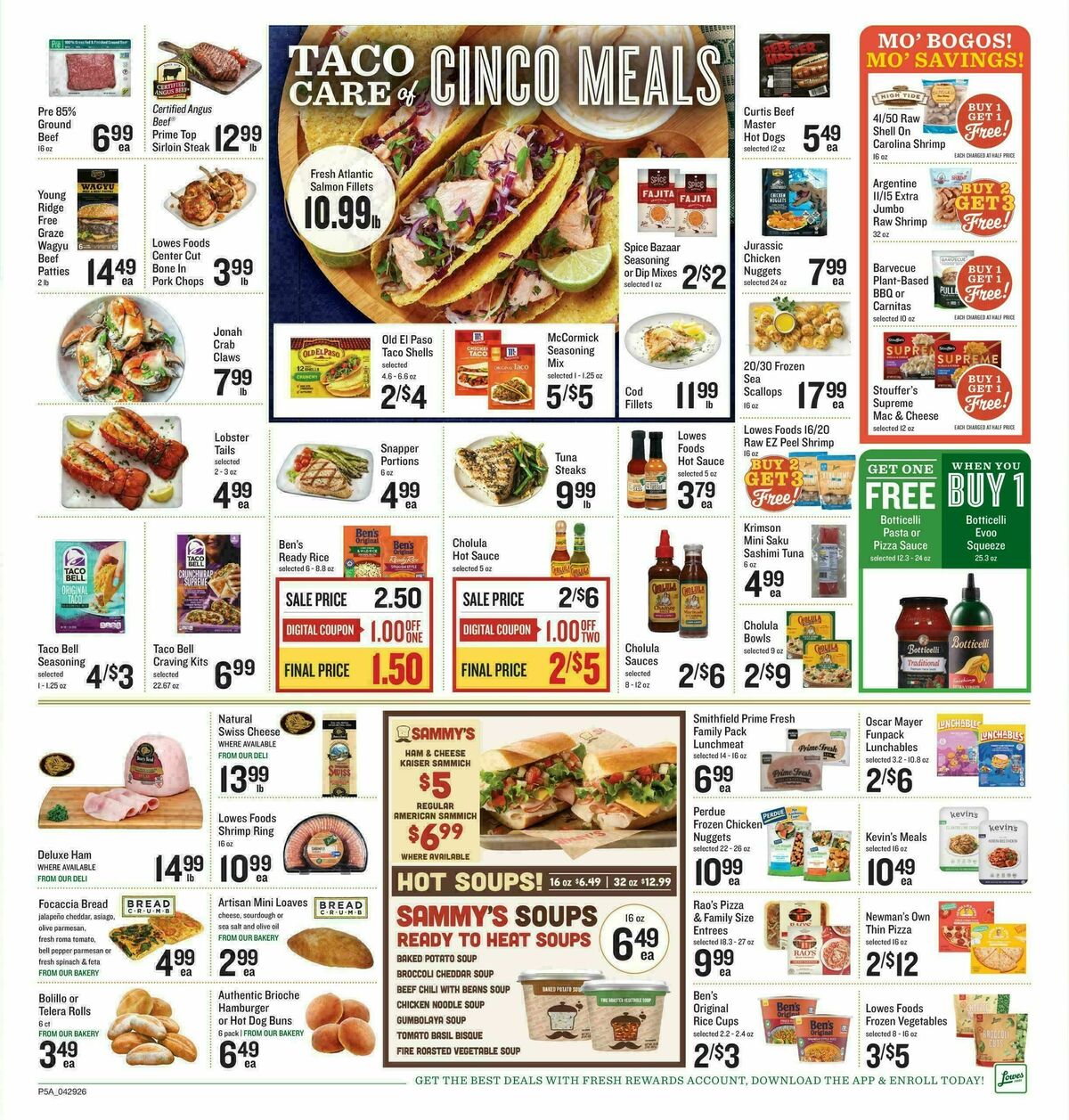 Lowes Foods Weekly Ad from April 29