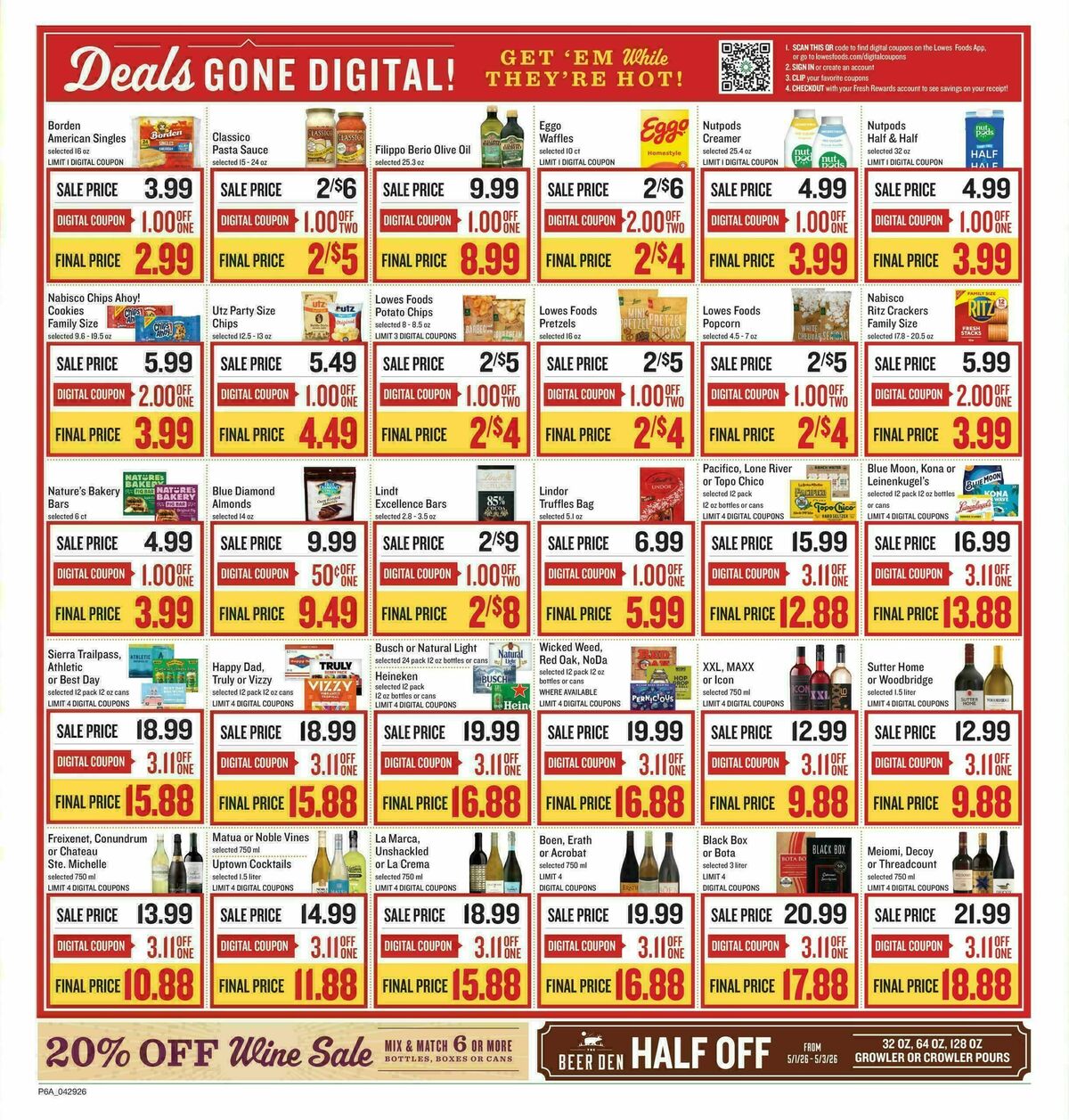 Lowes Foods Weekly Ad from April 29