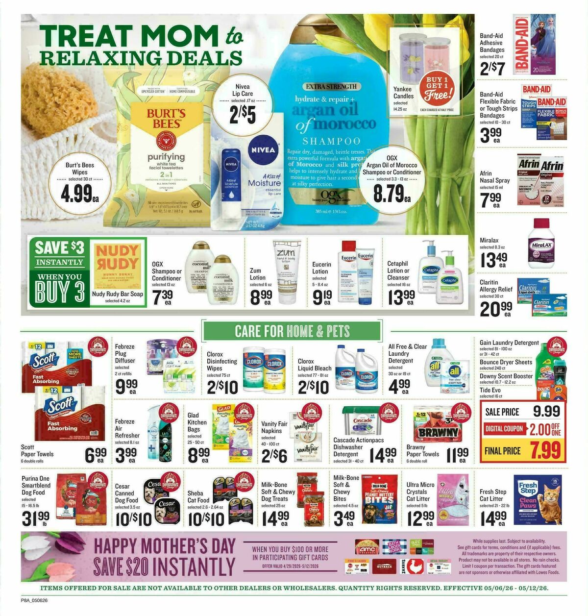 Lowes Foods Weekly Ad from May 6