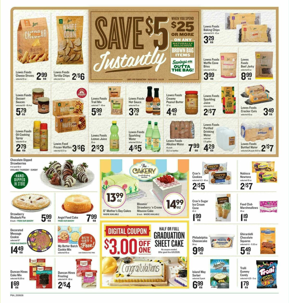 Lowes Foods Weekly Ad from May 6