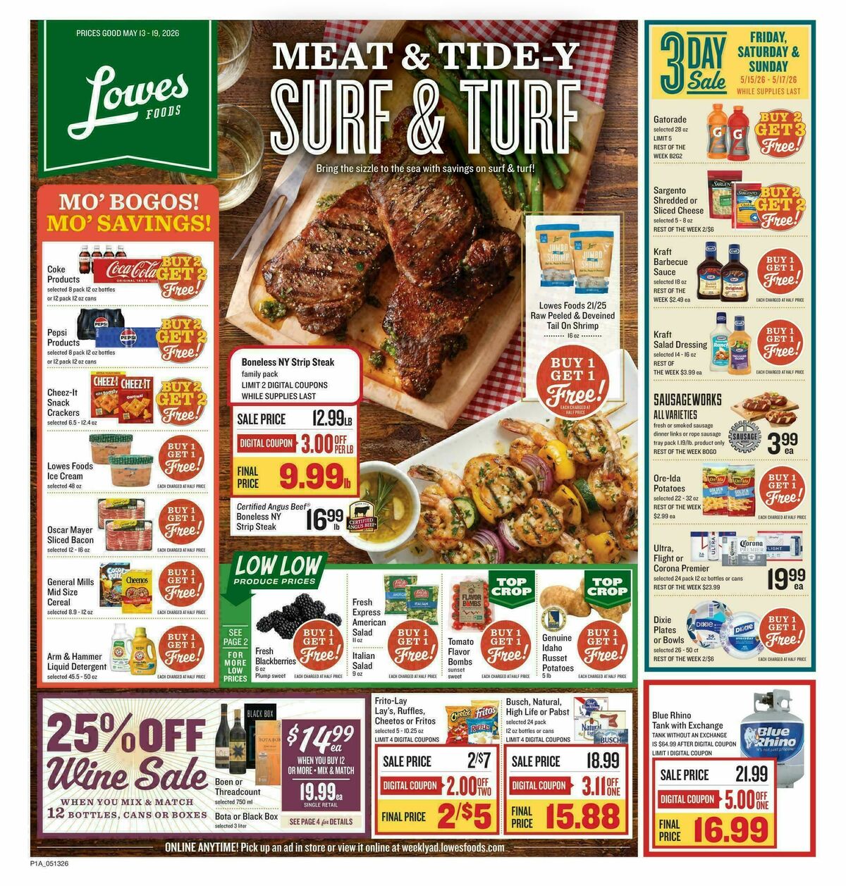 Lowes Foods Weekly Ad from May 13