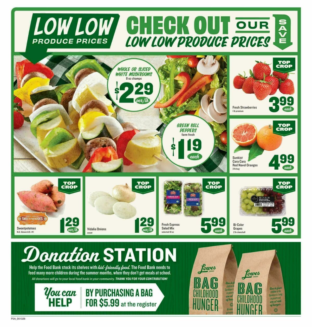 Lowes Foods Weekly Ad from May 13