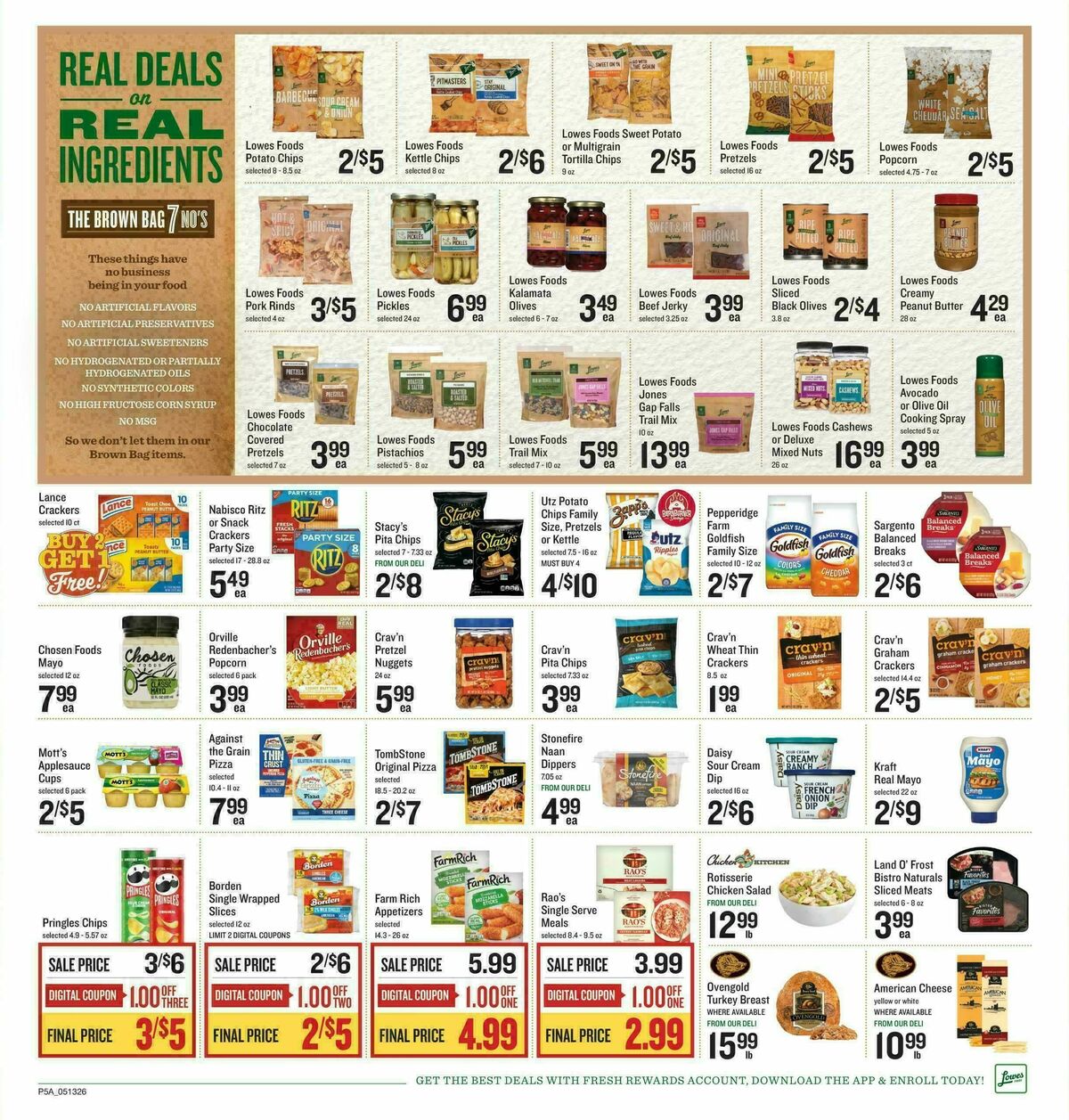Lowes Foods Weekly Ad from May 13