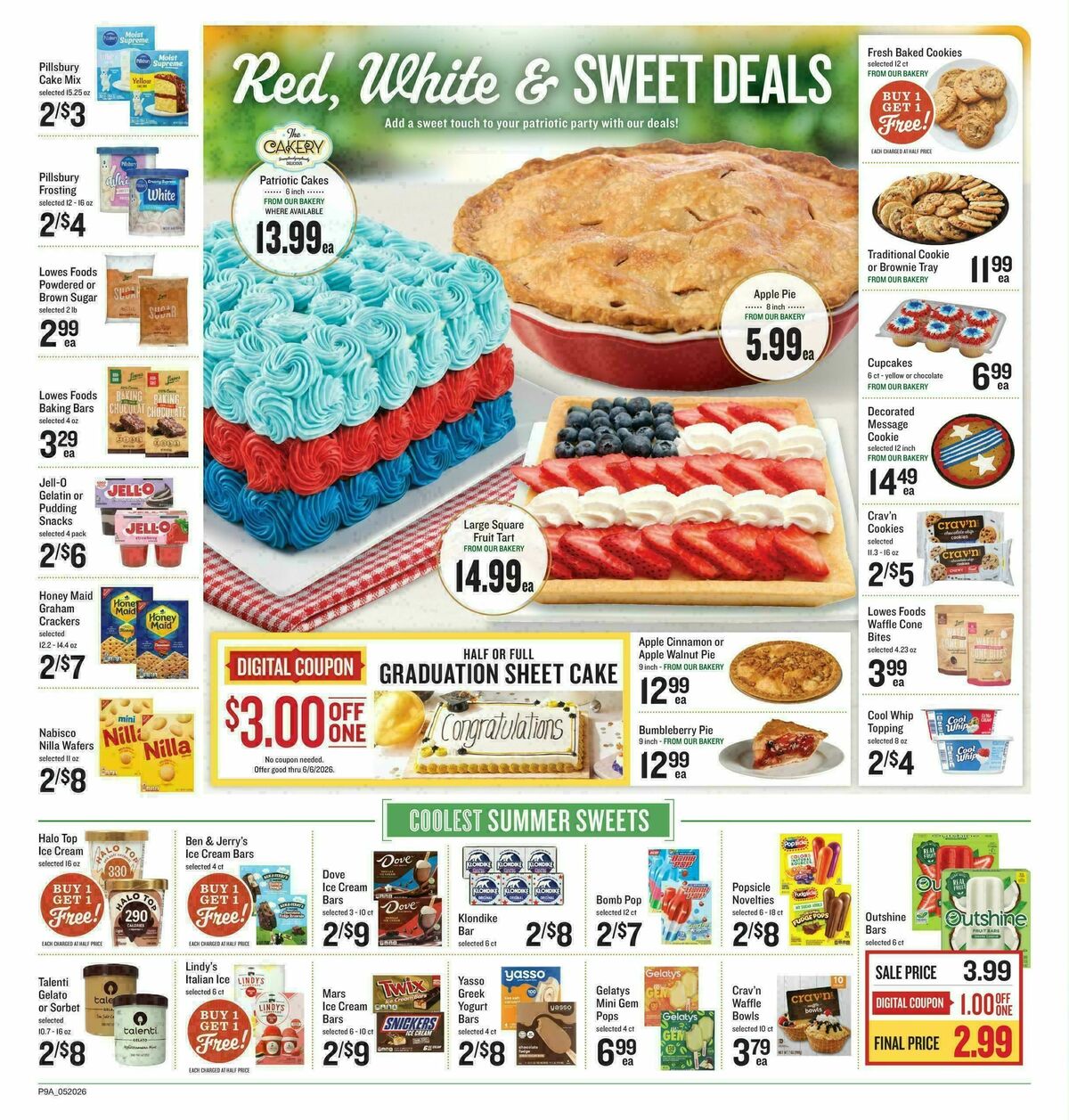 Lowes Foods Weekly Ad from May 20