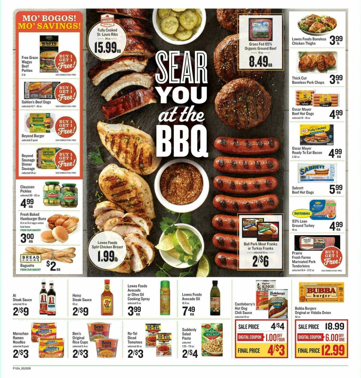 Lowes Foods Weekly Ad from May 20