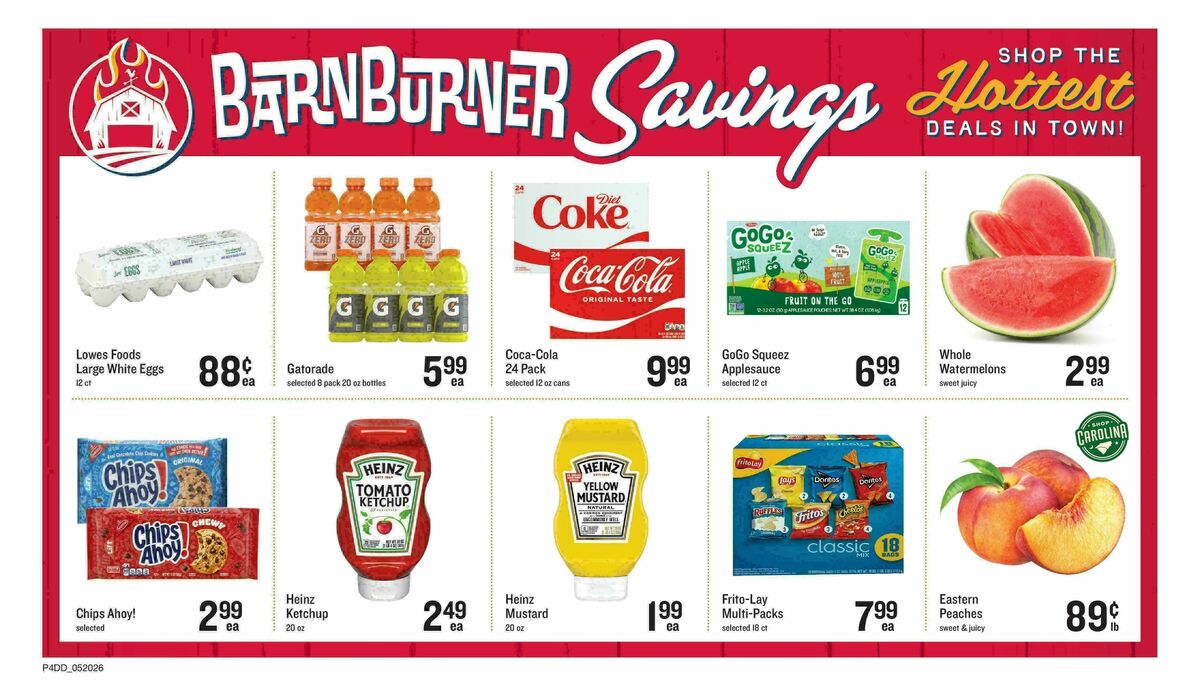 Lowes Foods Weekly Ad from May 20