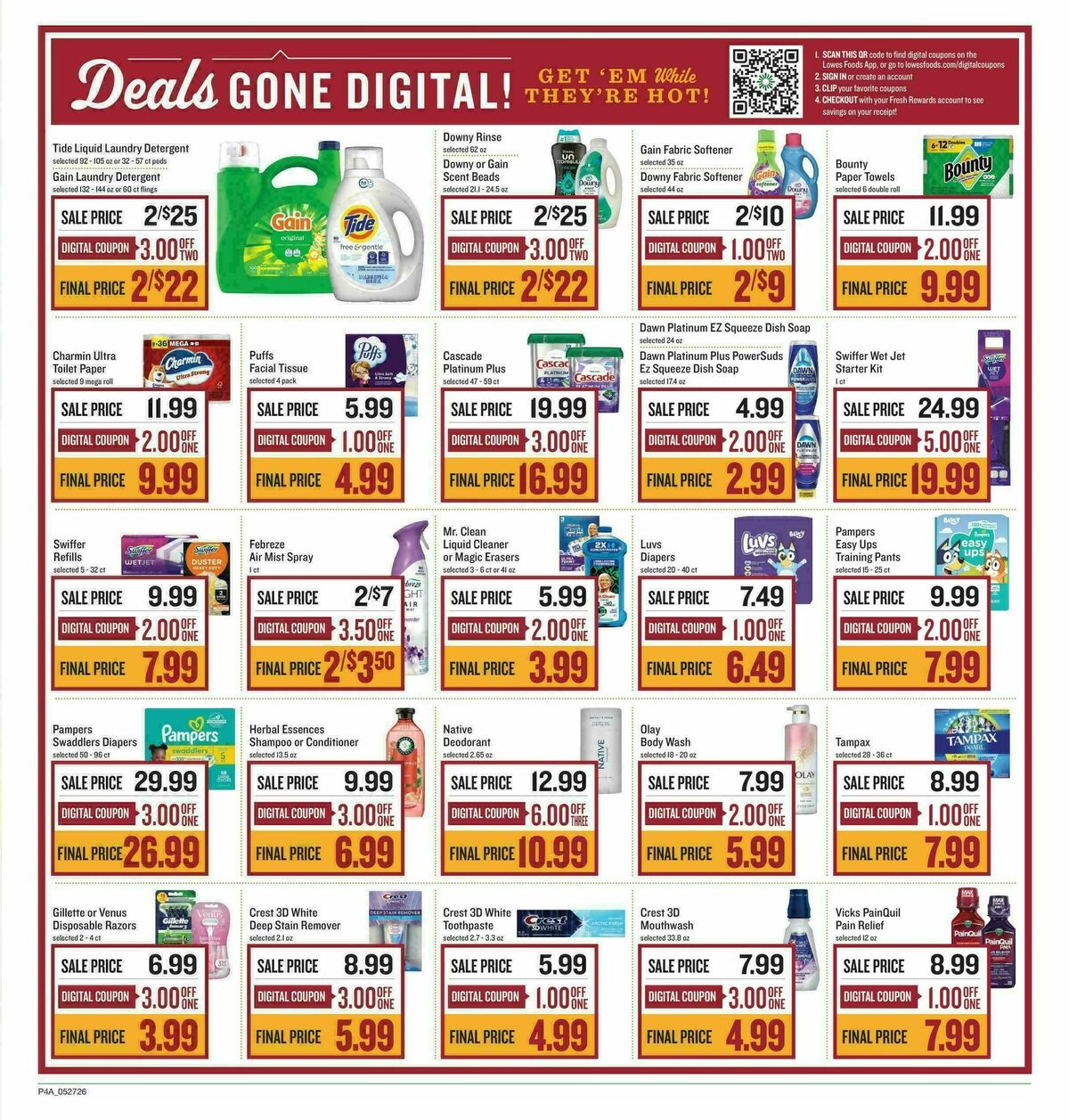Lowes Foods Weekly Ad from May 27