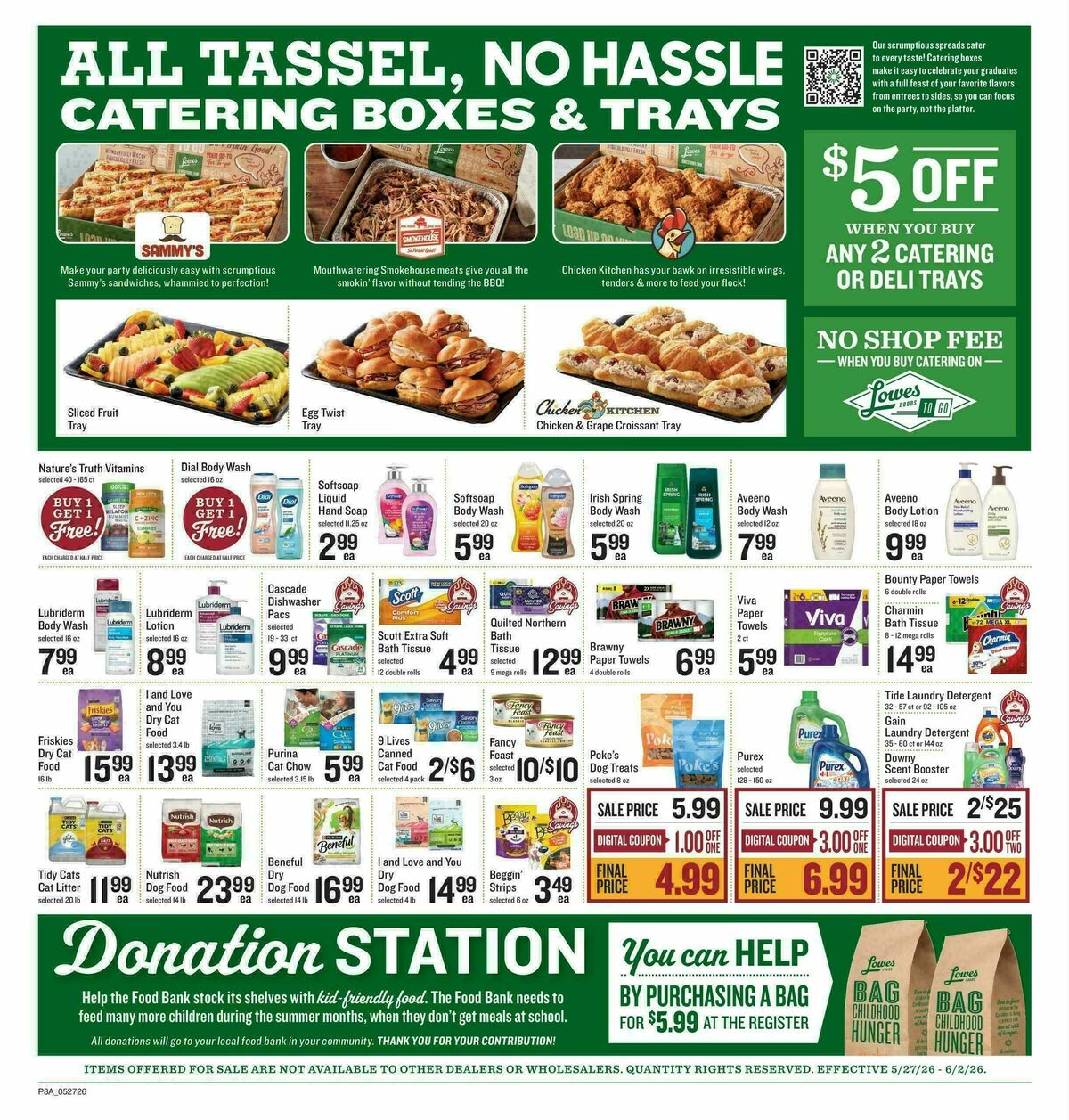 Lowes Foods Weekly Ad from May 27
