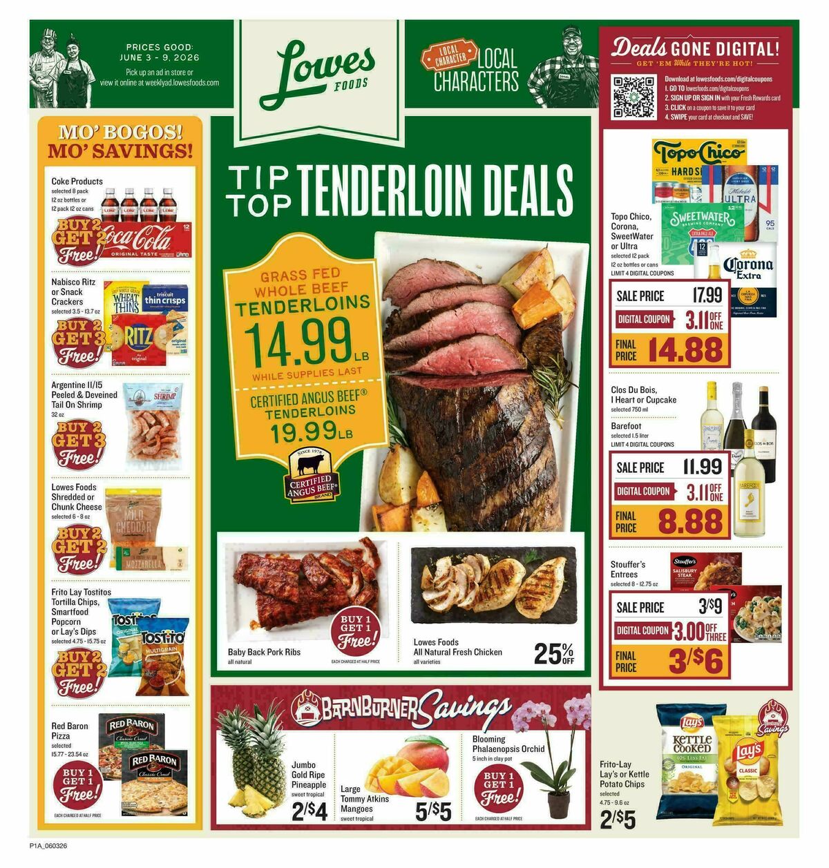 Lowes Foods Weekly Ad from June 3