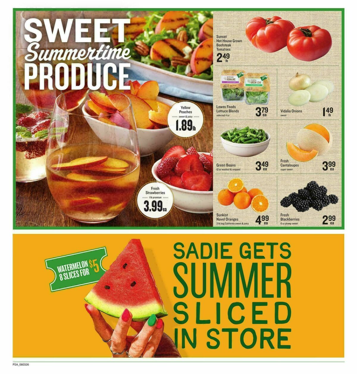 Lowes Foods Weekly Ad from June 3