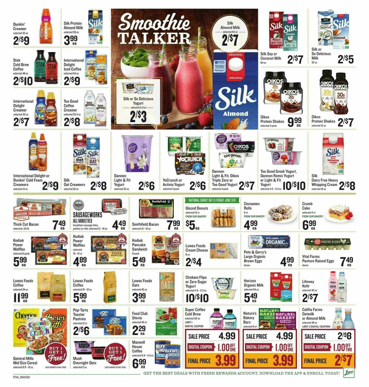 Lowes Foods Weekly Ad from June 3