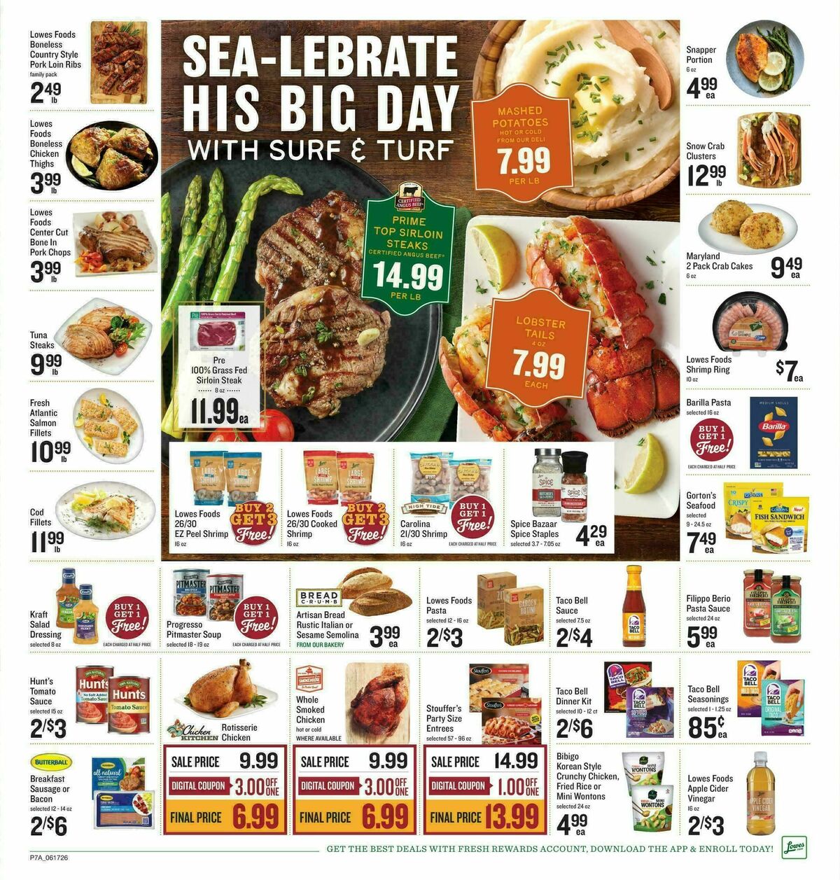 Lowes Foods Weekly Ad from June 17