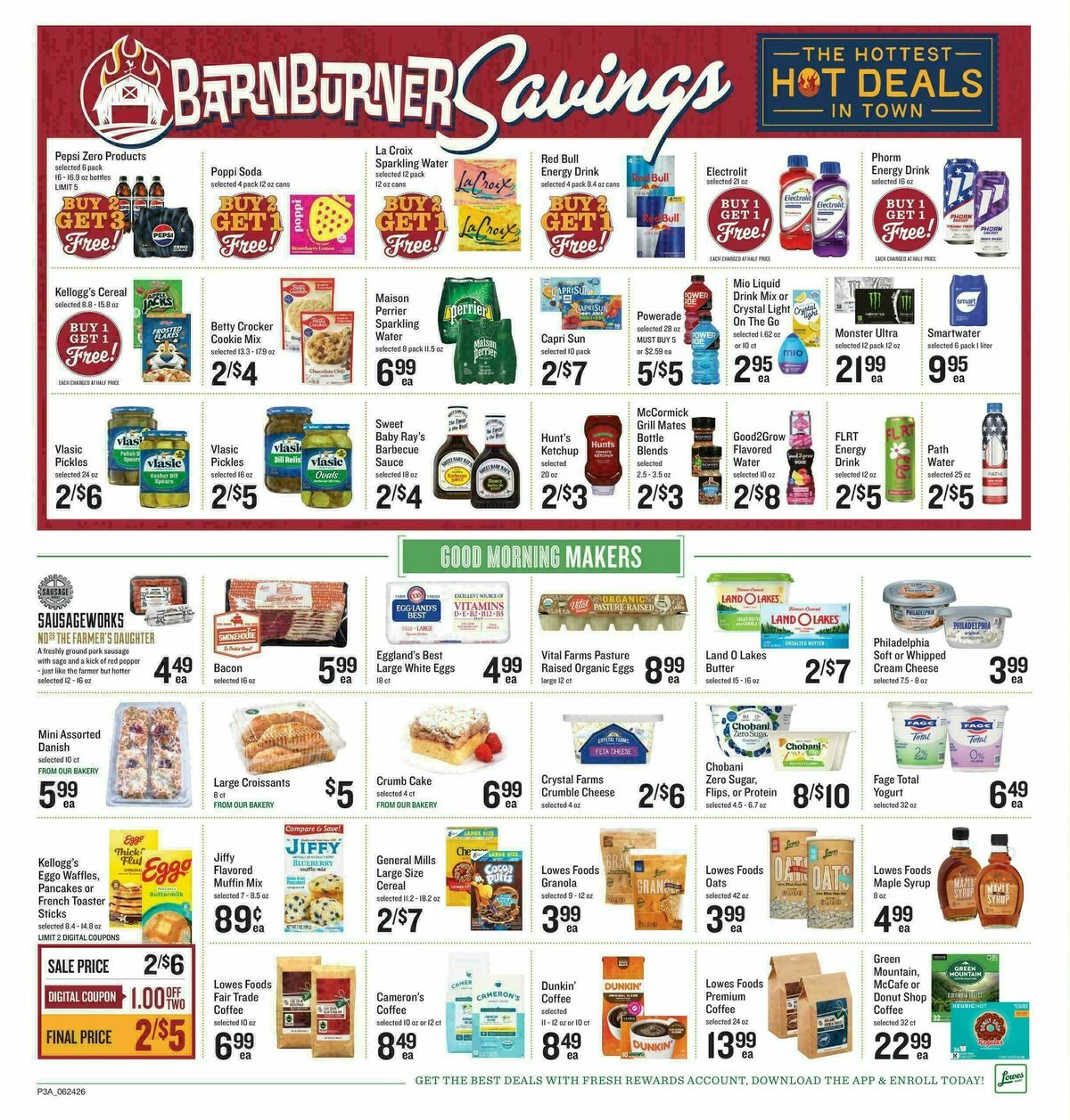 Lowes Foods Weekly Ad from June 24