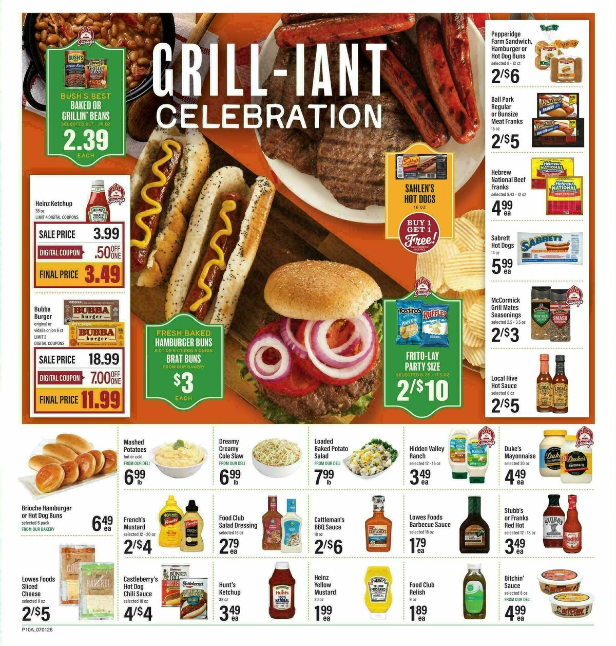 Lowes Foods Weekly Ad from July 1