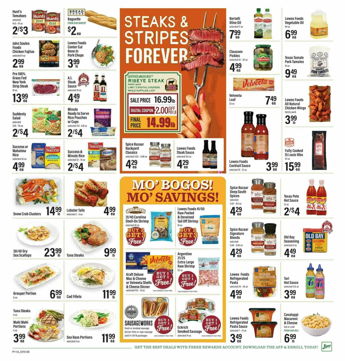 Lowes Foods Weekly Ad from July 1