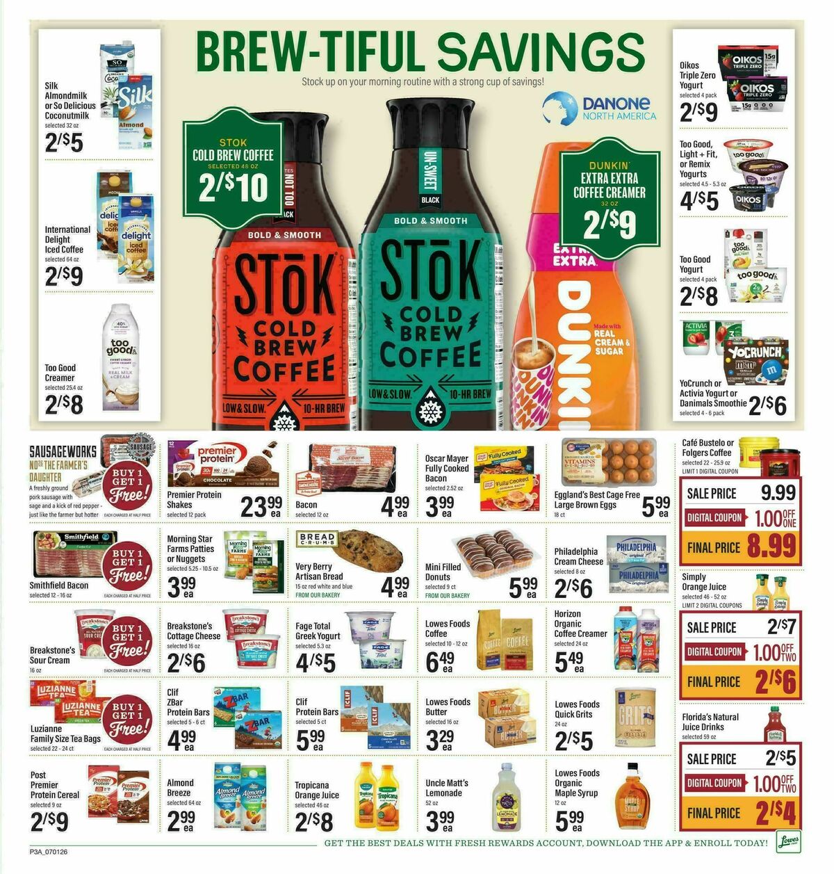 Lowes Foods Weekly Ad from July 1