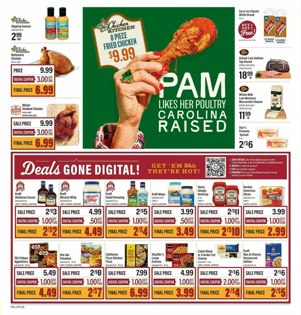 Lowes Foods Weekly Ad from July 1