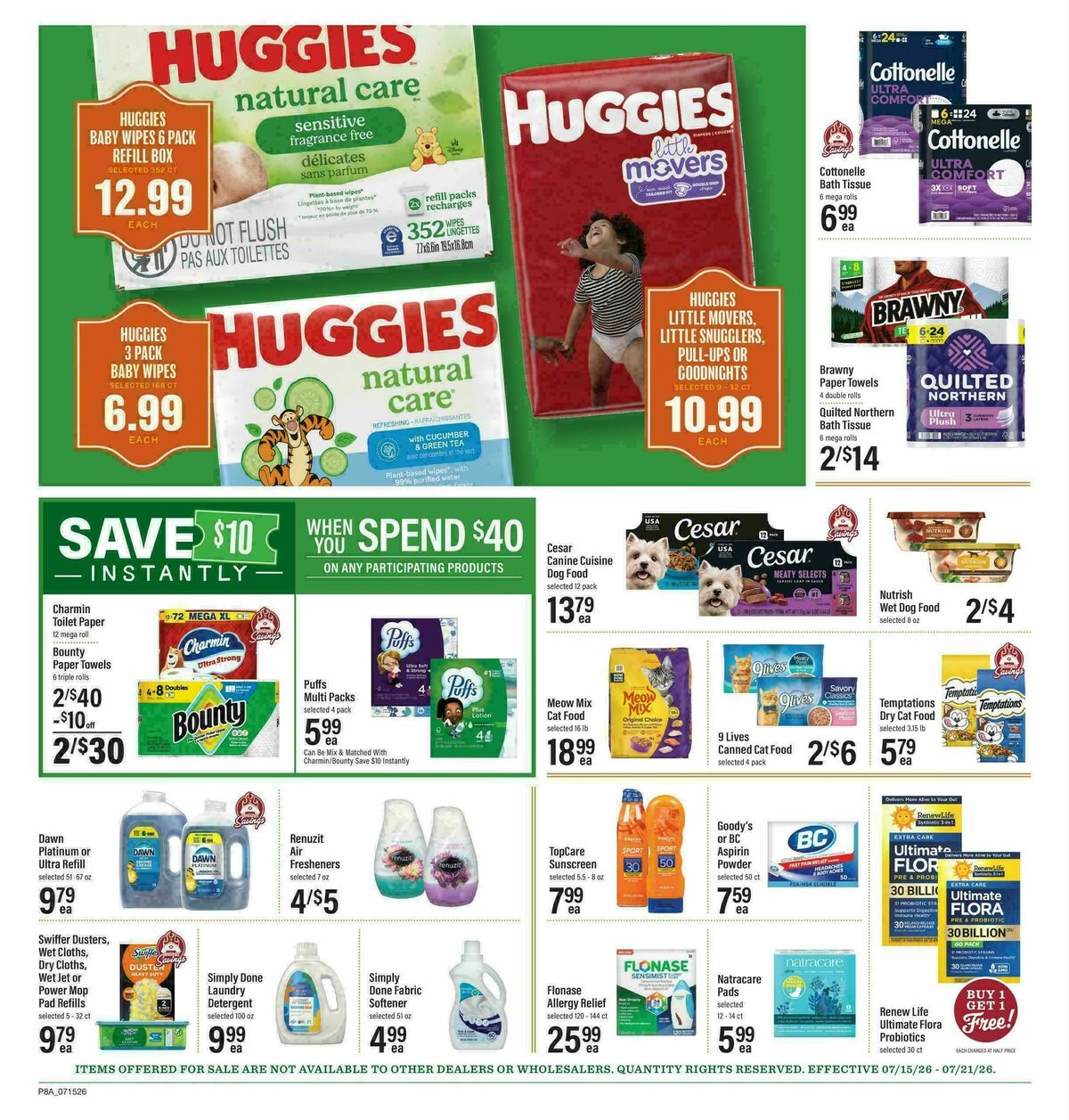 Lowes Foods Weekly Ad from July 15