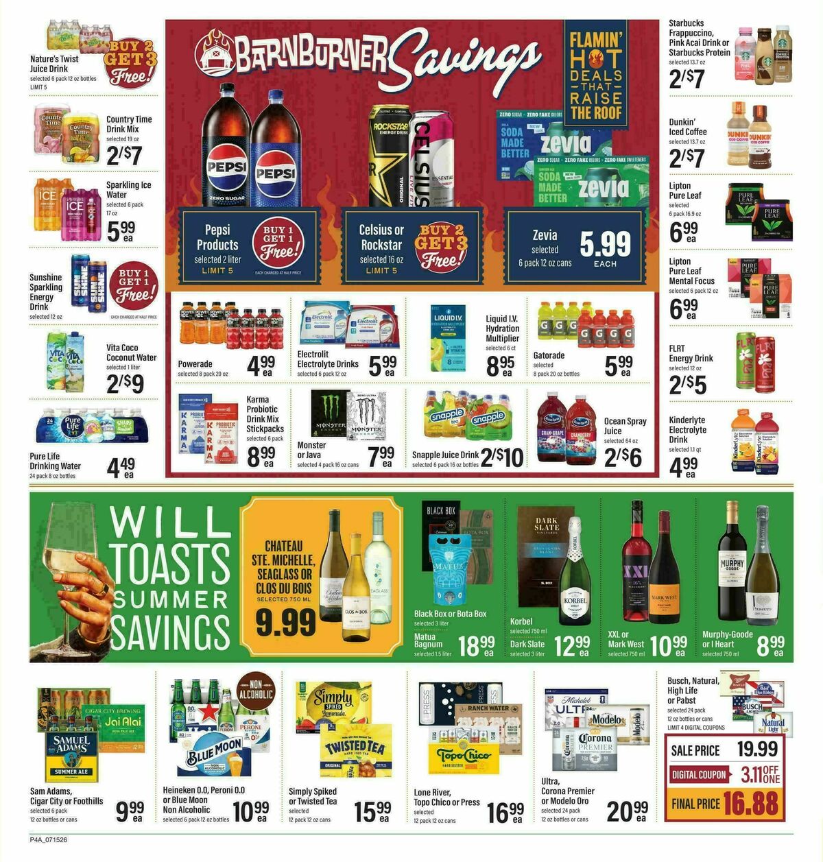 Lowes Foods Weekly Ad from July 15