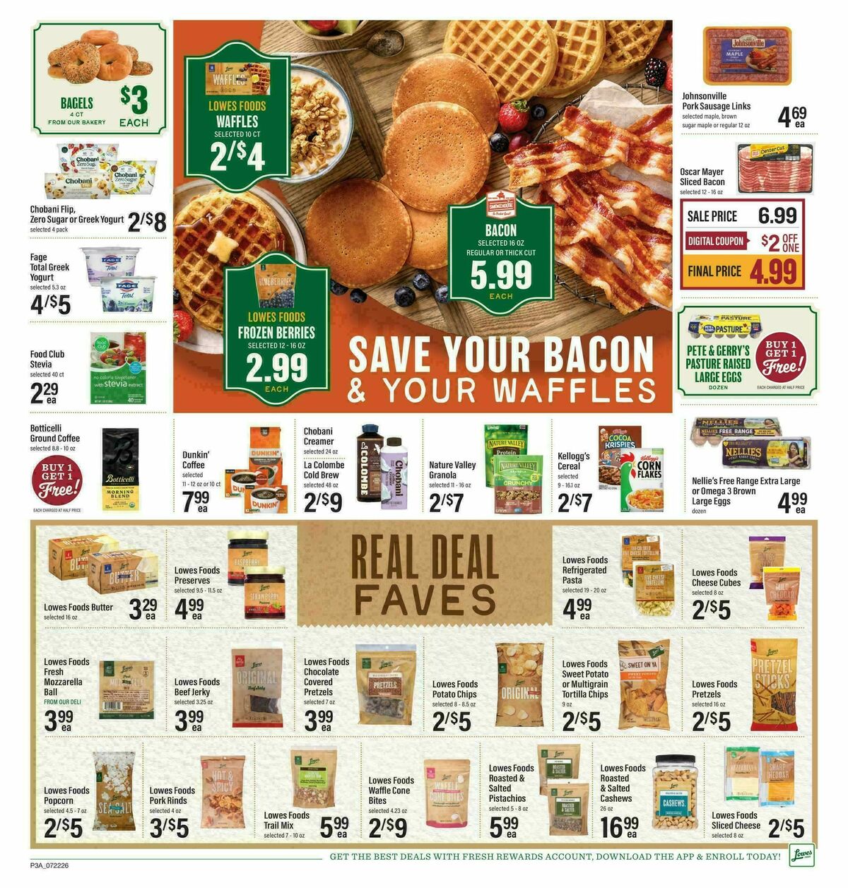 Lowes Foods Weekly Ad from July 22