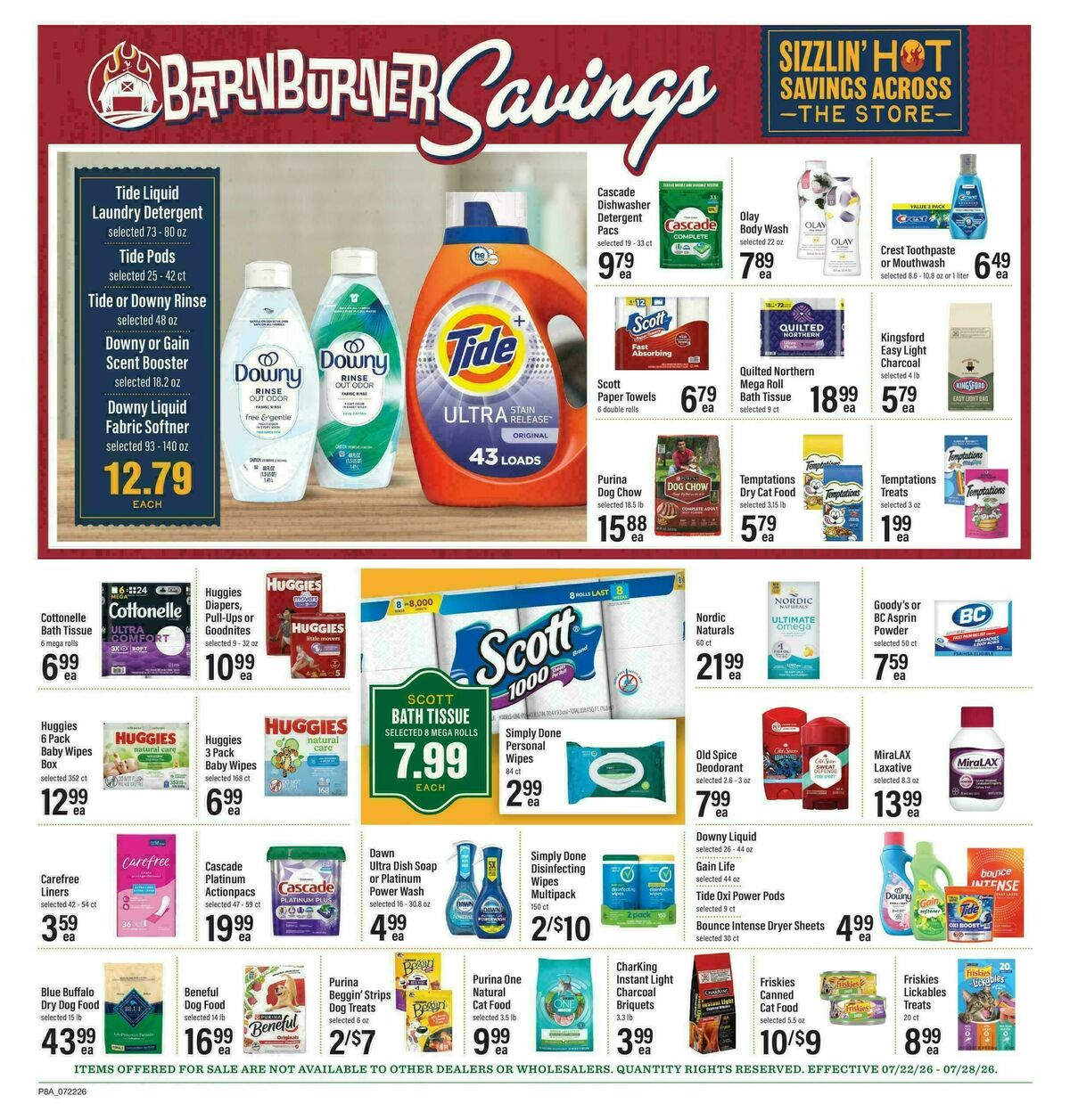 Lowes Foods Weekly Ad from July 22