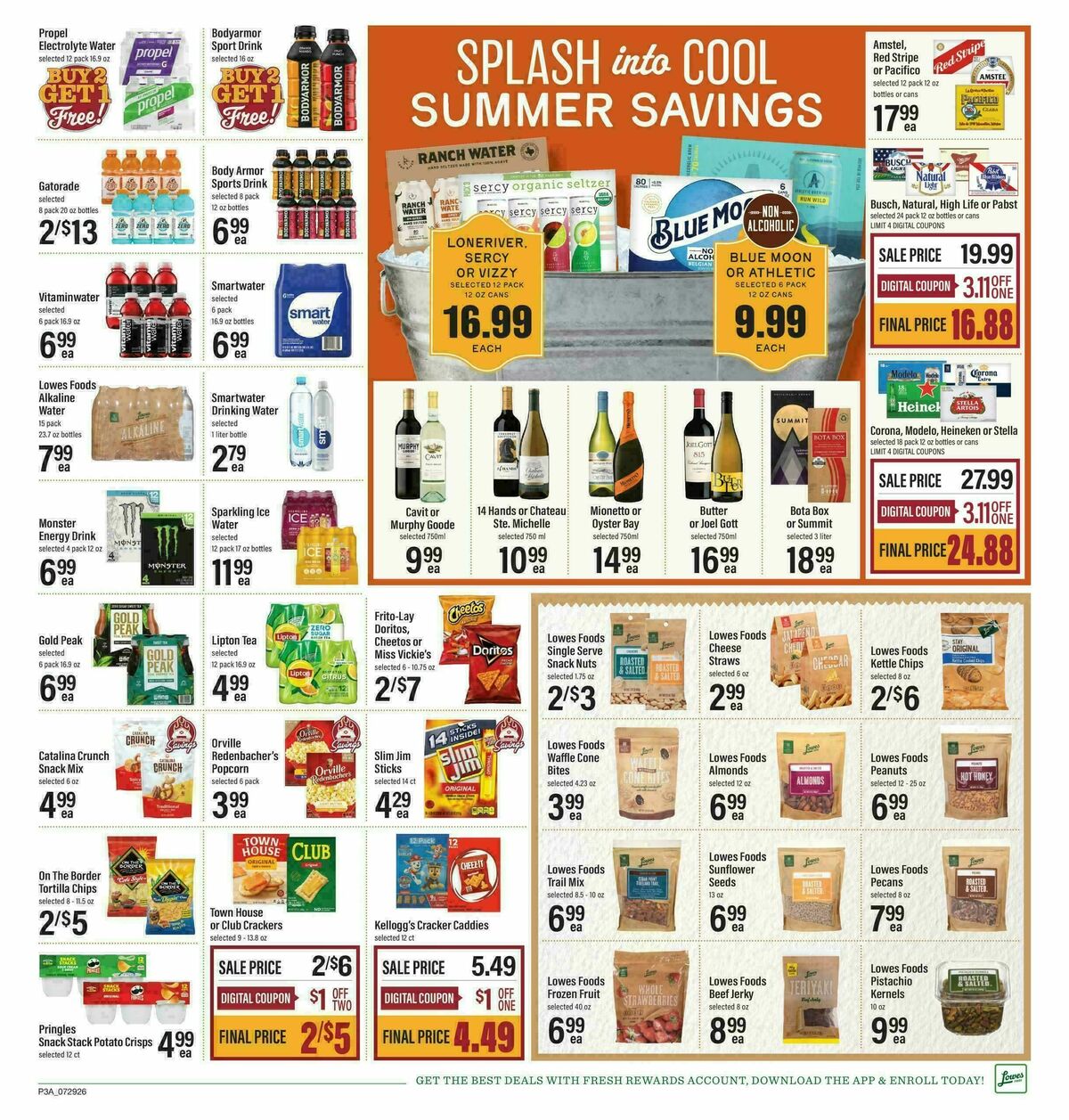 Lowes Foods Weekly Ad from July 29