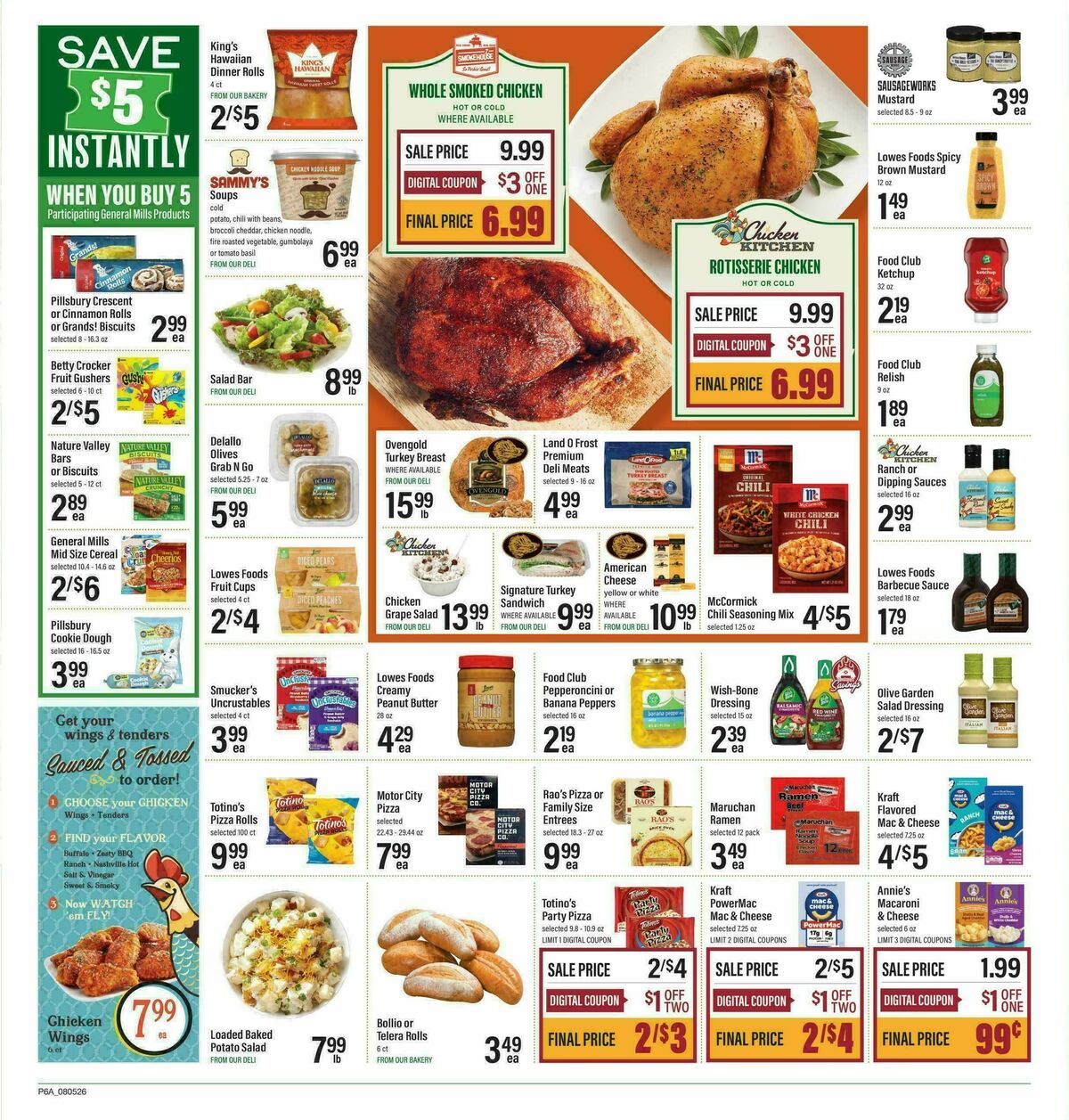 Lowes Foods Weekly Ad from August 5