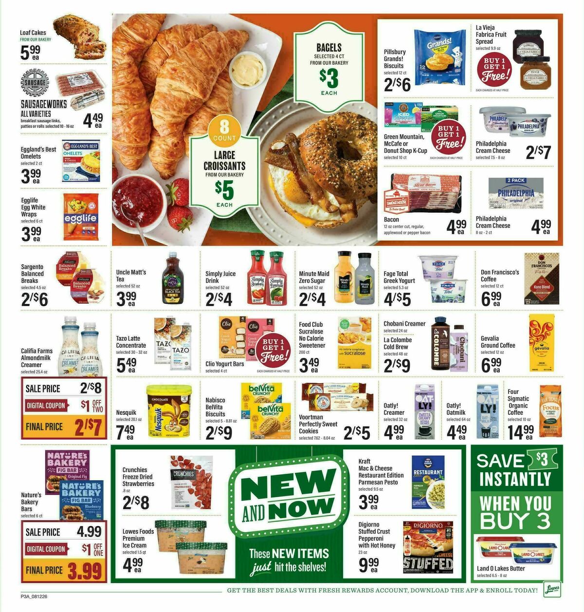 Lowes Foods Weekly Ad from August 12
