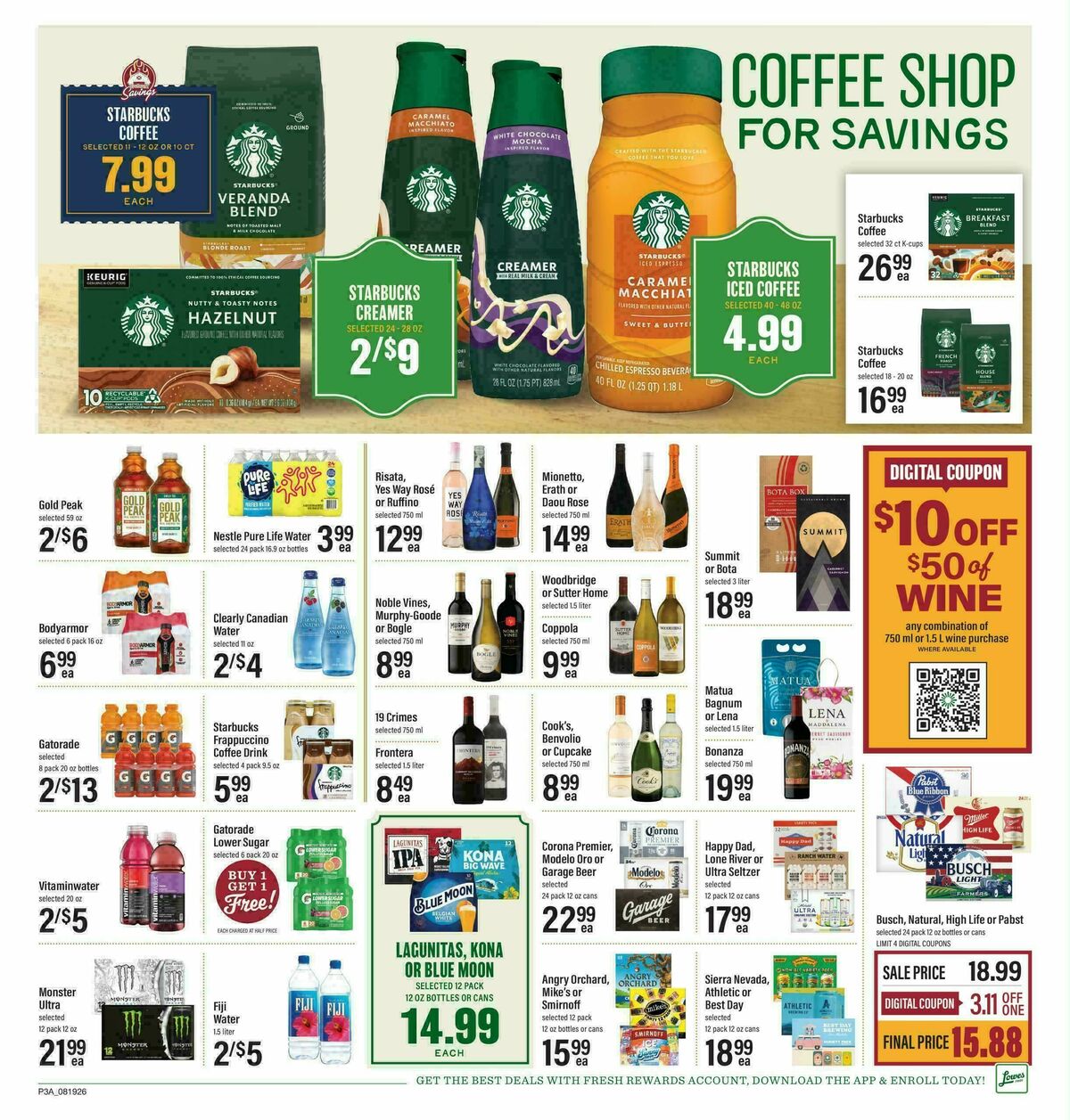 Lowes Foods Weekly Ad from August 19