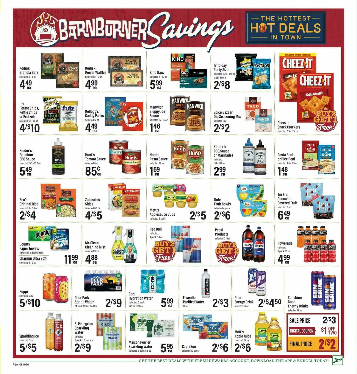 Lowes Foods Weekly Ad from August 19
