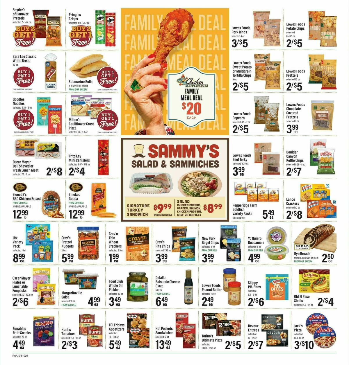 Lowes Foods Weekly Ad from August 19