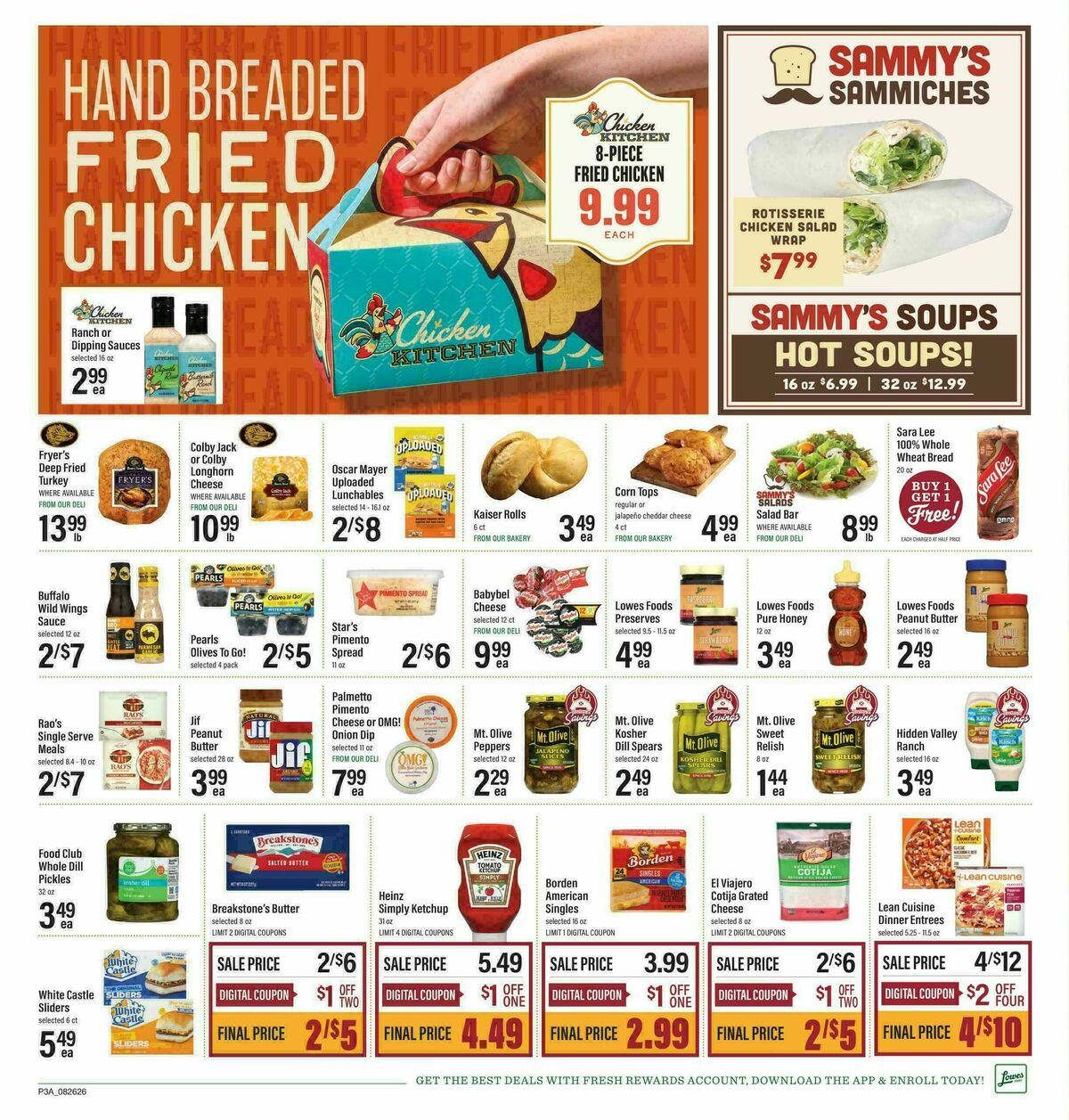 Lowes Foods Weekly Ad from August 26