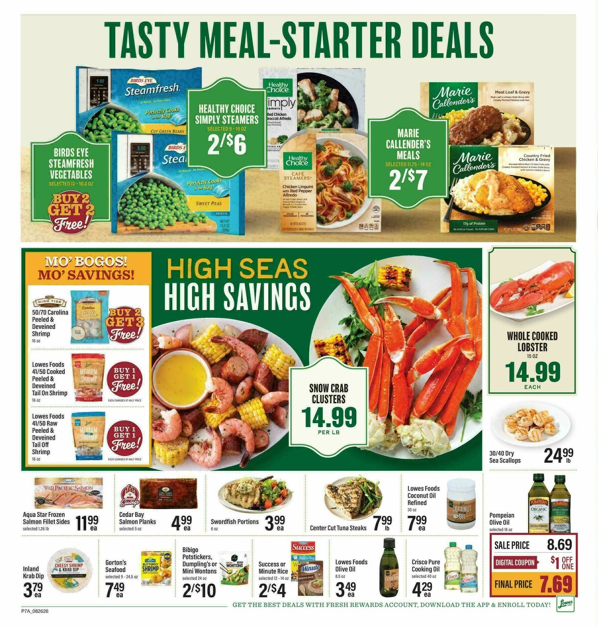 Lowes Foods Weekly Ad from August 26