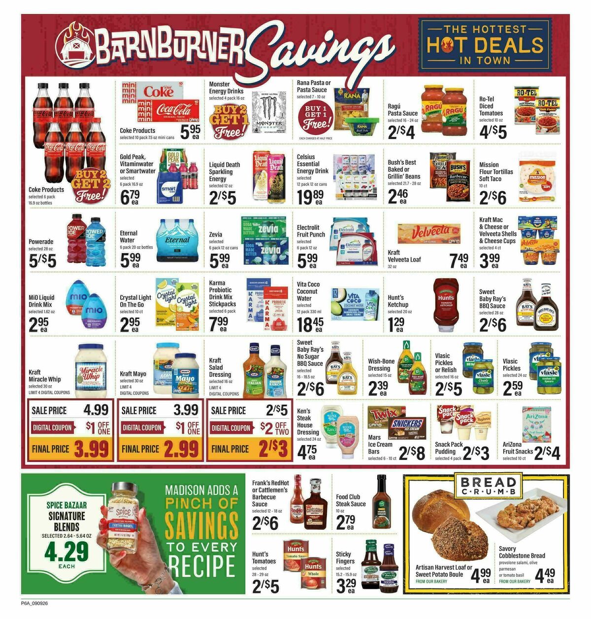 Lowes Foods Weekly Ad from September 9