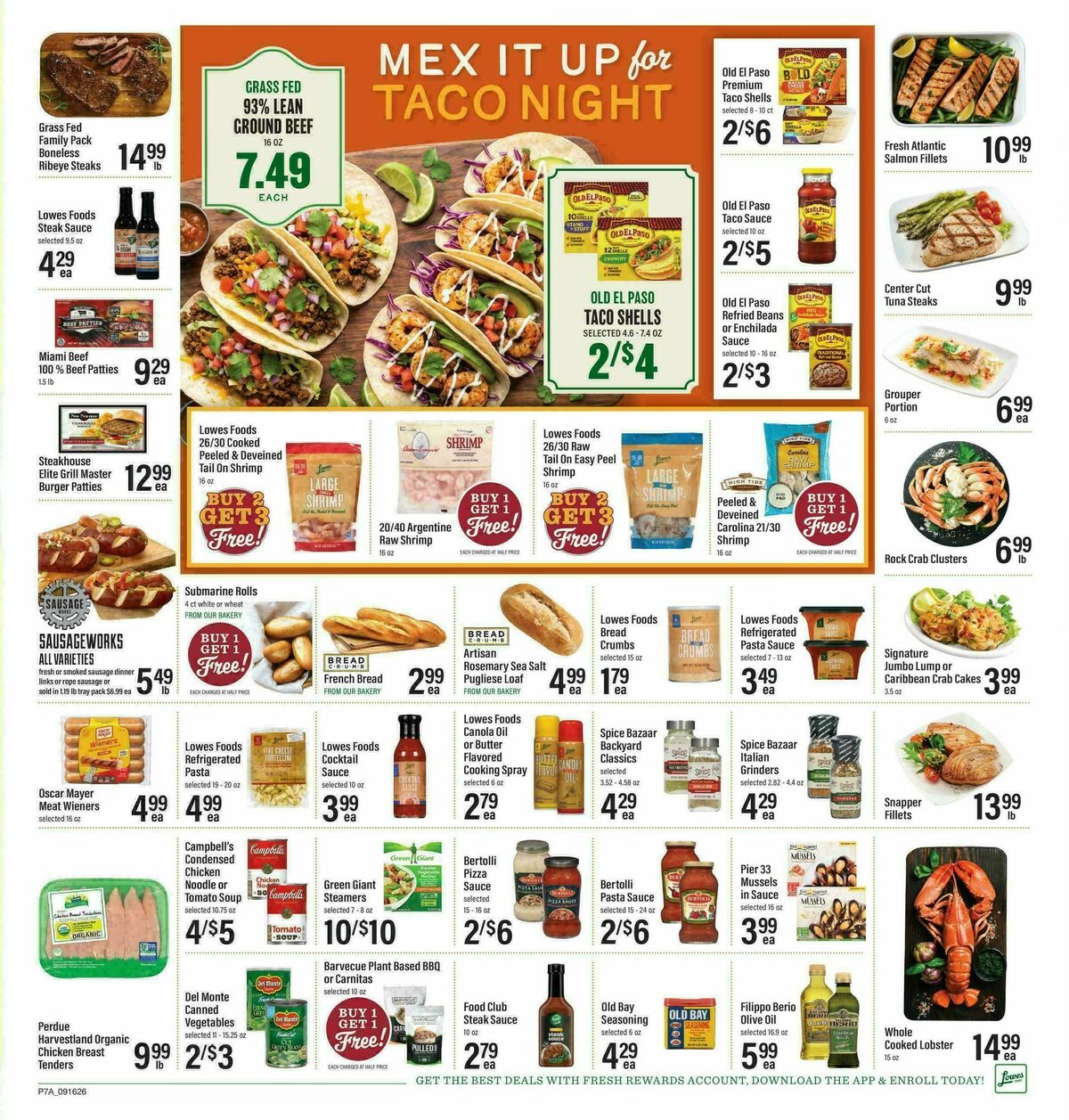 Lowes Foods Weekly Ad from September 16
