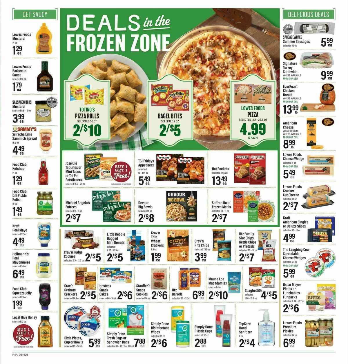 Lowes Foods Weekly Ad from September 16