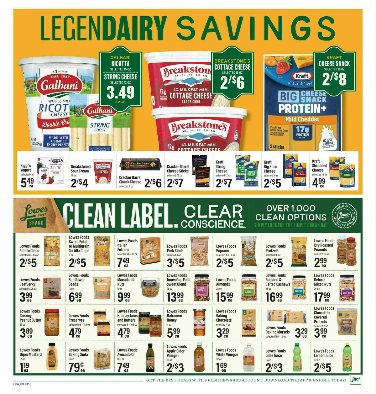 Lowes Foods Weekly Ad from September 30