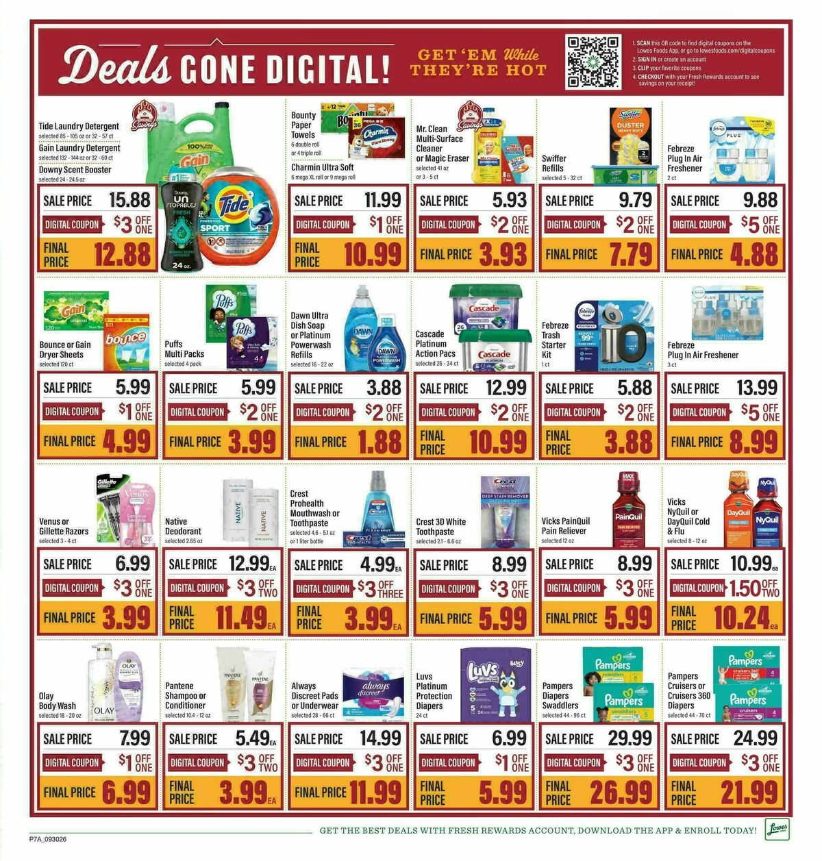 Lowes Foods Weekly Ad from September 30