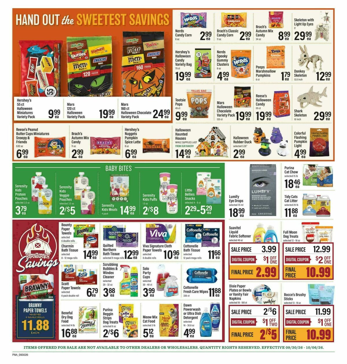 Lowes Foods Weekly Ad from September 30