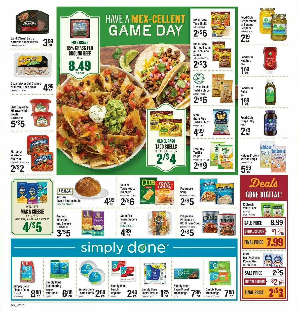 Lowes Foods Weekly Ad from October 7