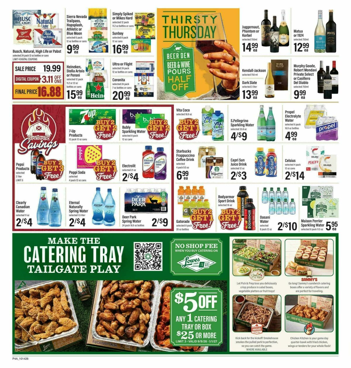 Lowes Foods Weekly Ad from October 14