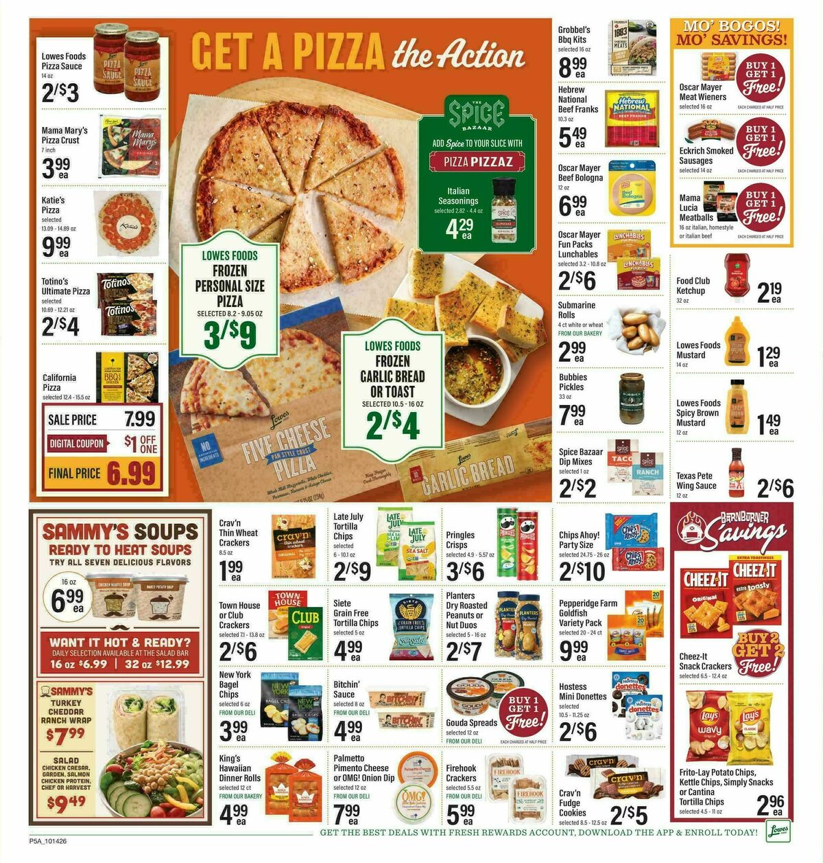 Lowes Foods Weekly Ad from October 14