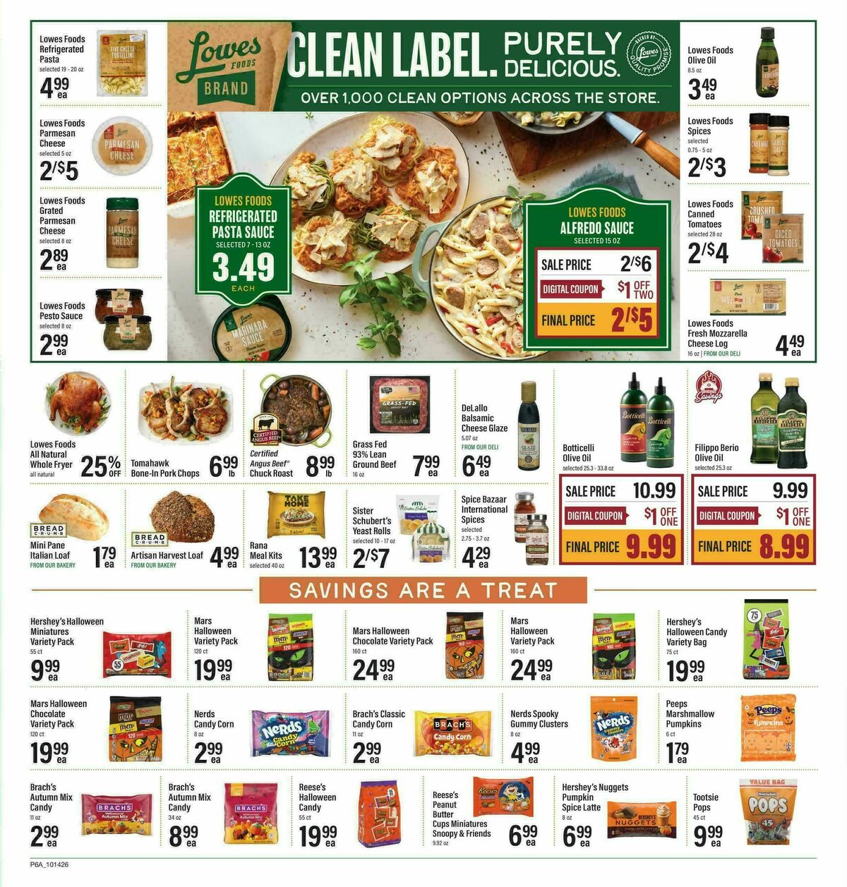 Lowes Foods Weekly Ad from October 14