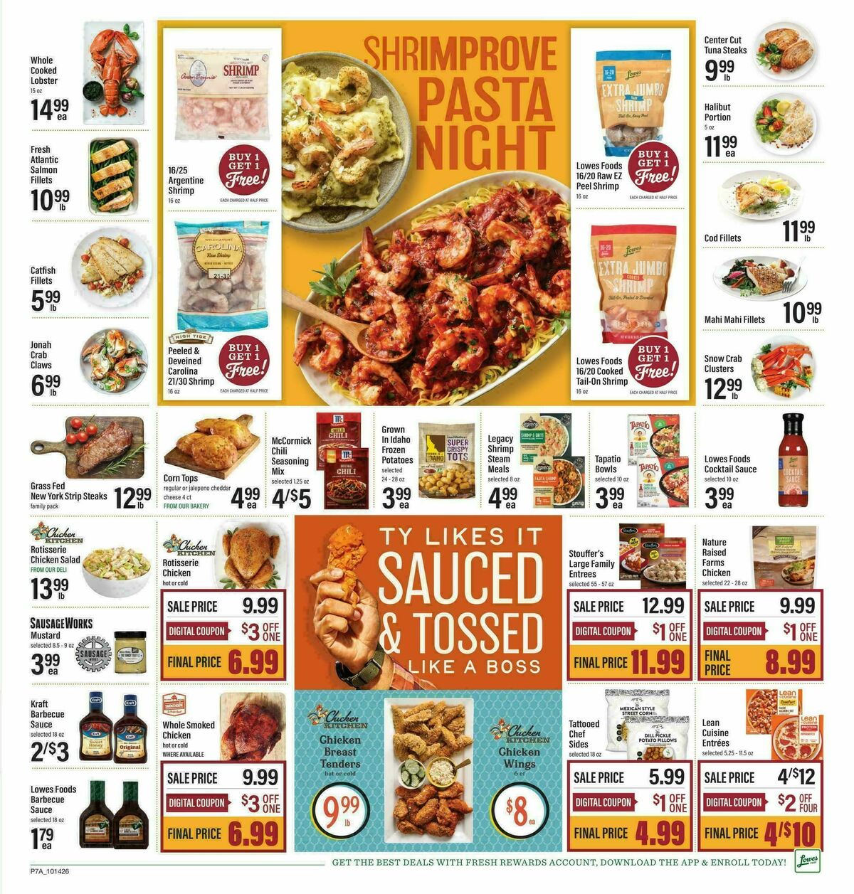 Lowes Foods Weekly Ad from October 14