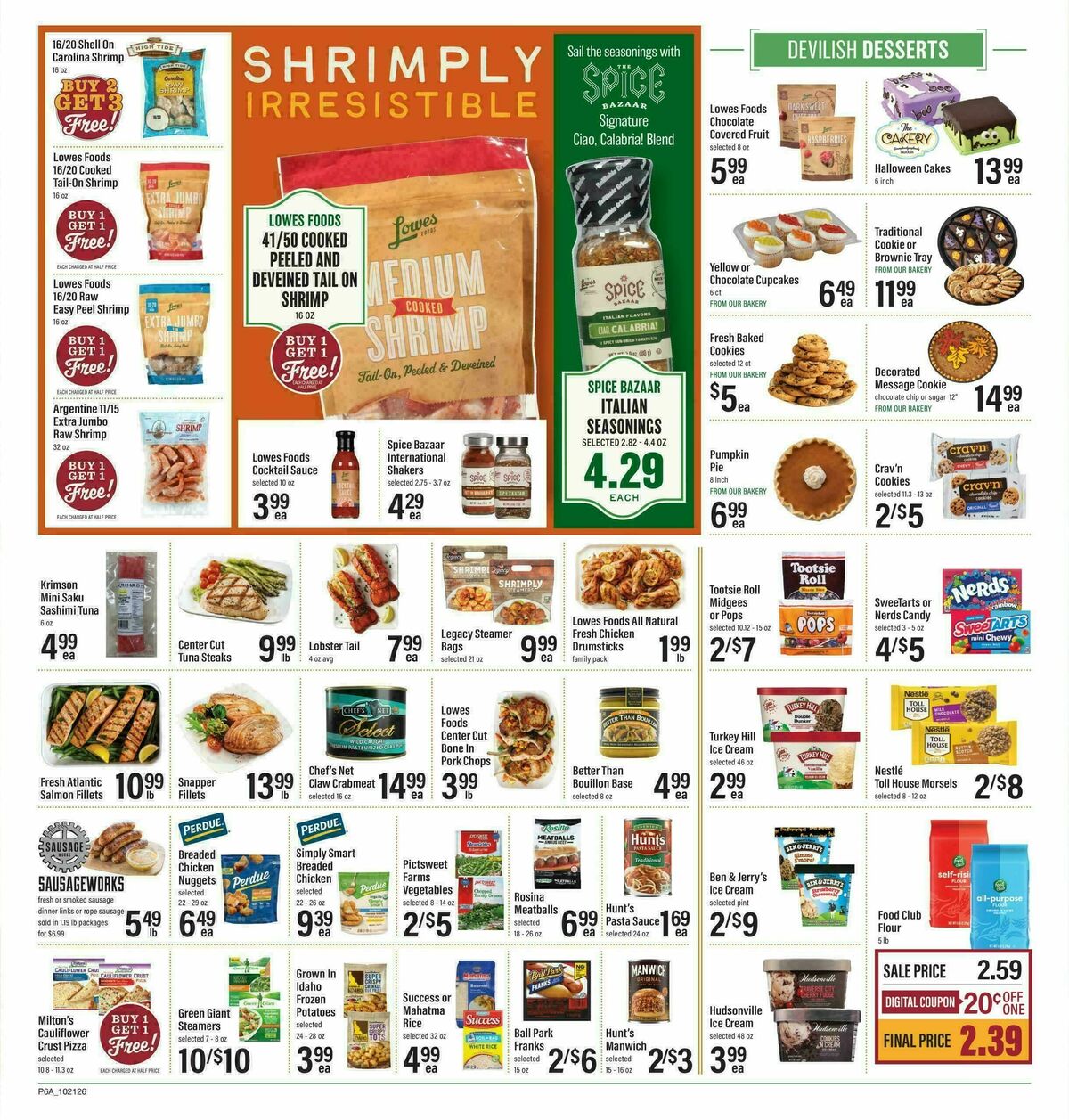 Lowes Foods Weekly Ad from October 21