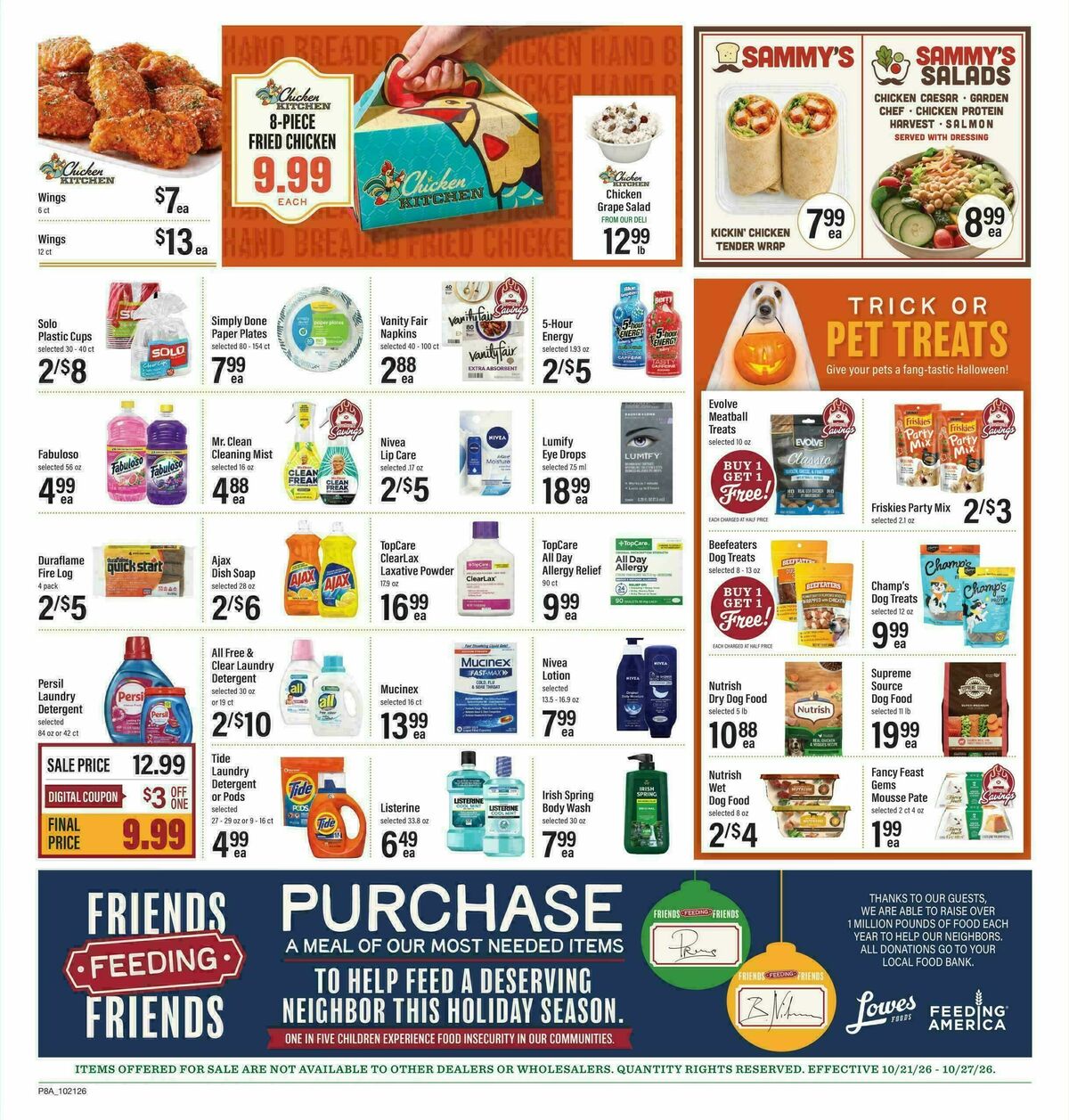 Lowes Foods Weekly Ad from October 21